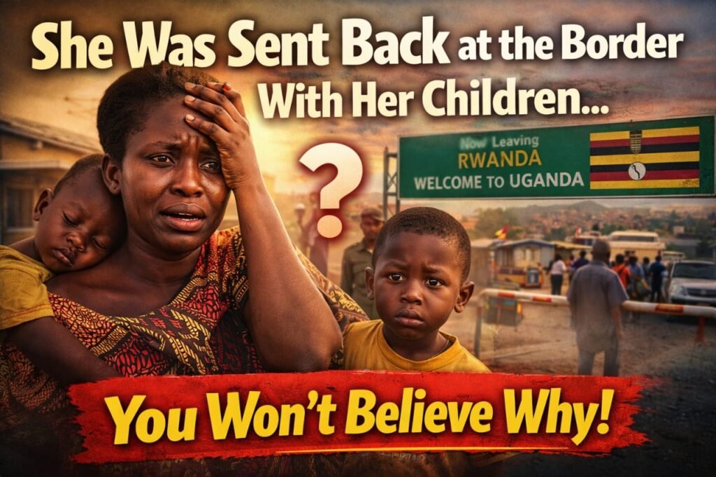 She Was Sent Back at the Border With Her Children — A Painful Lesson Every East Africa Traveler Must Learn mother stuck at the border